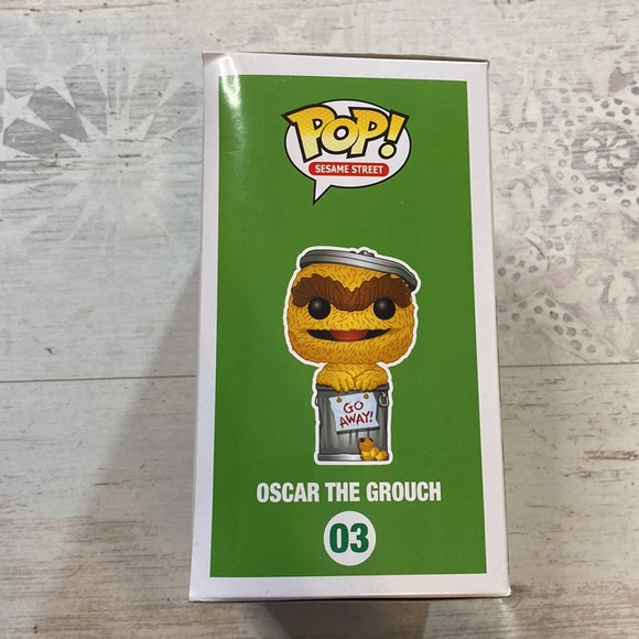 Funko Pop Oscar The Grouch #03 Sesame Street Exclusive Figure - Picture 7 of 12